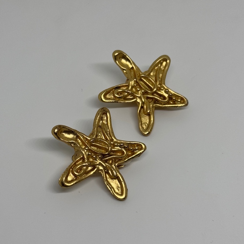 Vintage Star Earrings